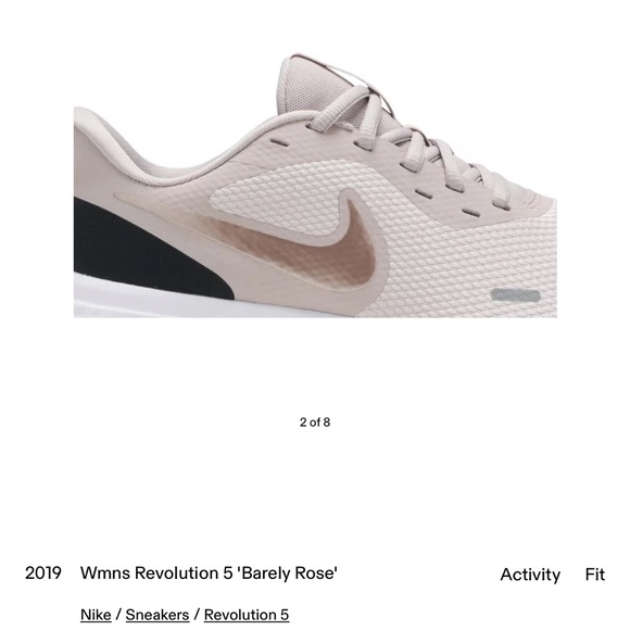 🪸🍂Nike Revolution 5
Barely Rose (Women's) No Insole but like new - Picture 9 of 14